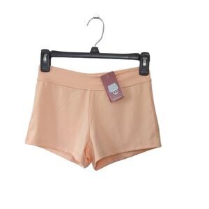 New Suprnowa Pink Spandex Athletic Shorts Size XS